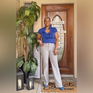 Gray Slacks and Top $5 ea